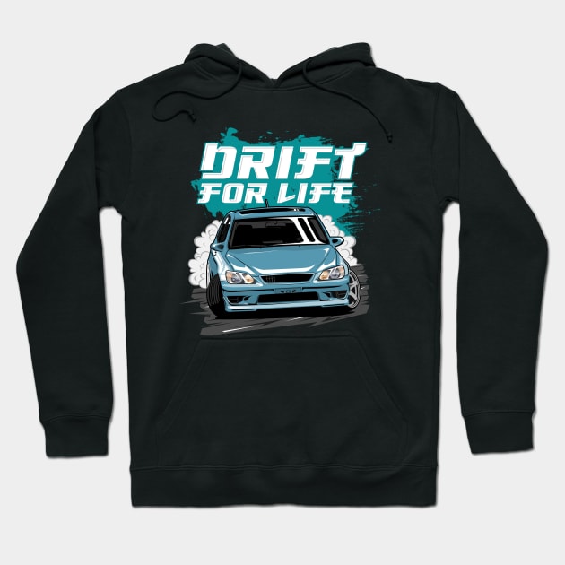 Drift For Life Hoodie by squealtires